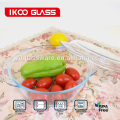 2015 new product glass pots with Handle and with glass lid for Sale /pyrex glass cooking pot/glass pot